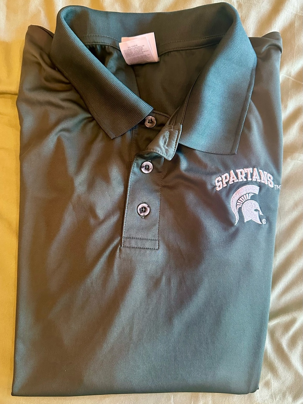MSU Michigan State University Knights Apparel Polo Shirt XL